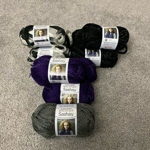 Red Heart Boutique Sashay Yarn - Bundle of 10